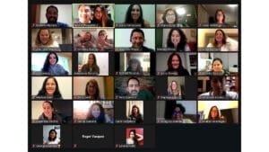 Foto grupal del curso "Desprogramación mental" realizado en línea, durante el mes de noviembre de 2020