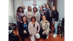 Taller de sanación de la autoestima, foto grupal, abril de 2022